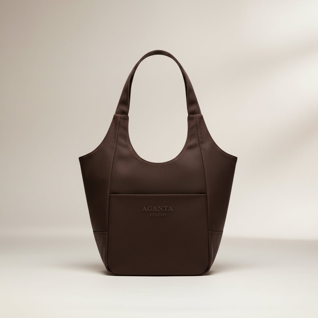 NOVA Studio Canvas Tote Çanta – Kahverengi