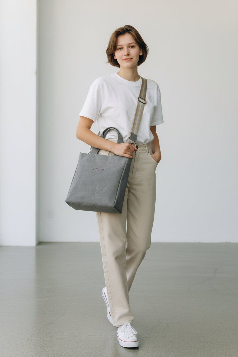 Everyday Large Tote – Gri