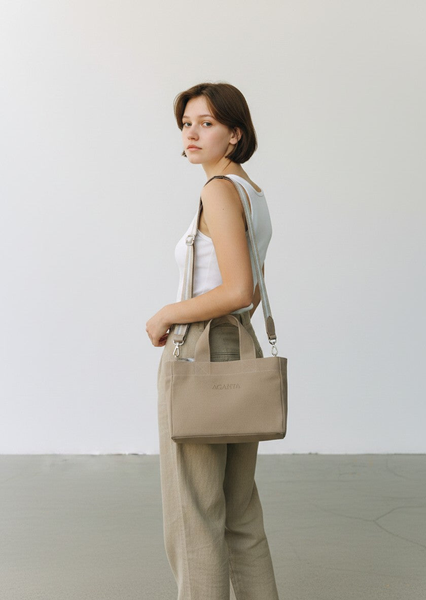 Everyday Small Tote – Bej